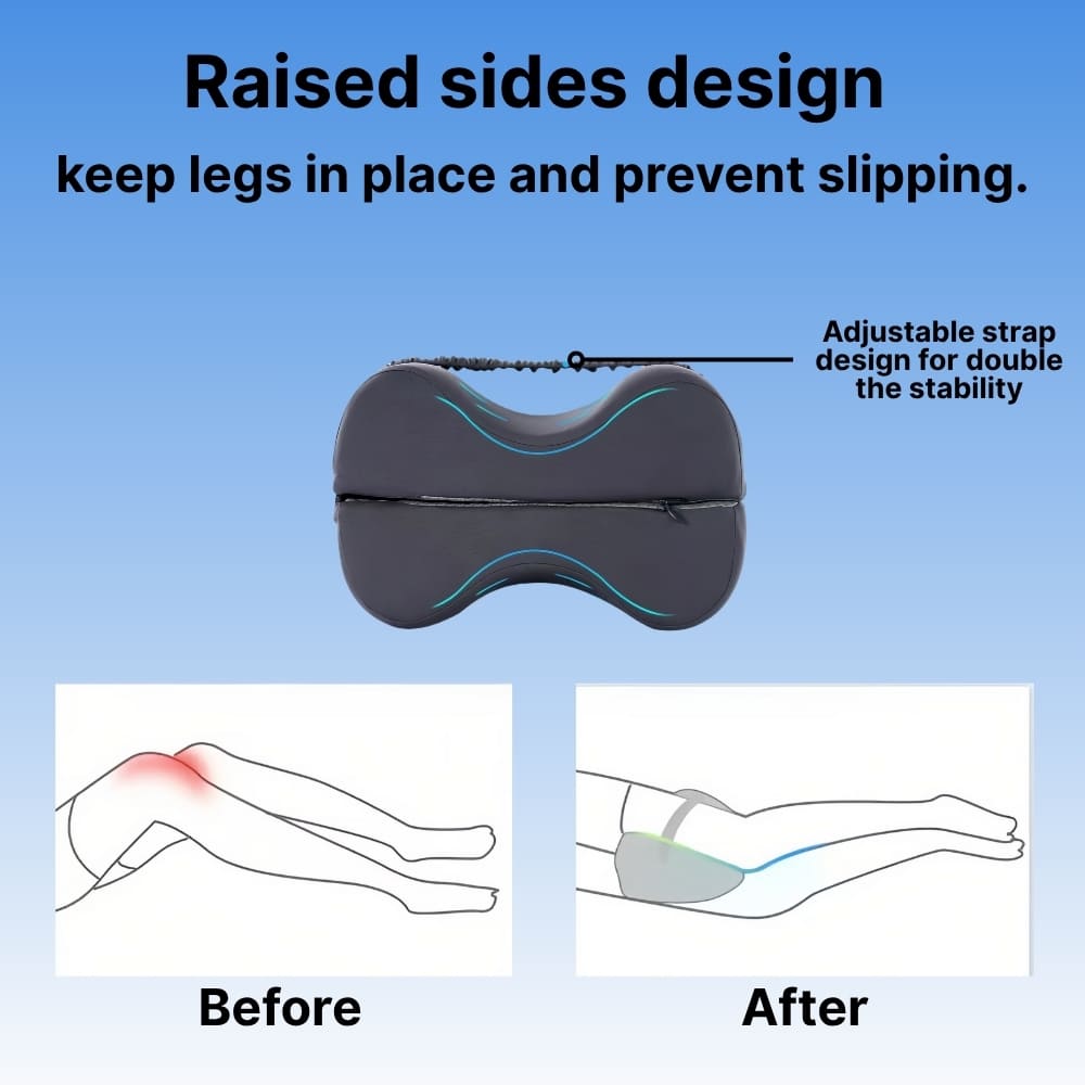 Byeache™ Adjustable Split Leg Pillow for Relaxation