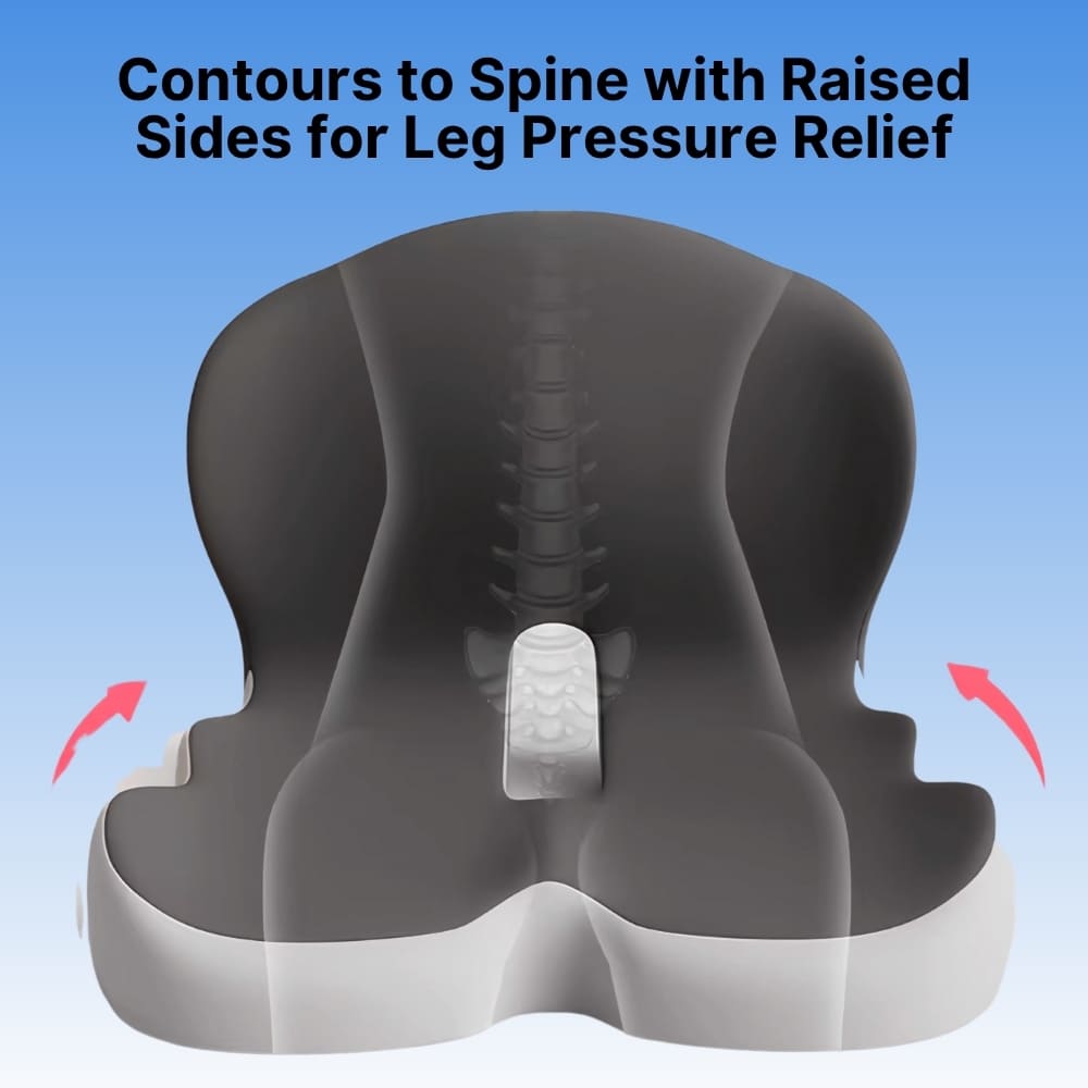 ByeAche™ All-in-One Orthopedic Seat & Back Cushion