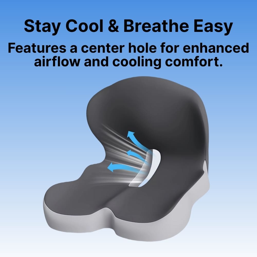 ByeAche™ All-in-One Orthopedic Seat & Back Cushion