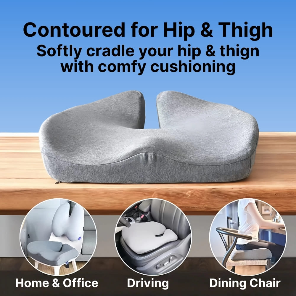 Byeache™ Orthopedic Comfort Set: Seat & Back Cushion pillow