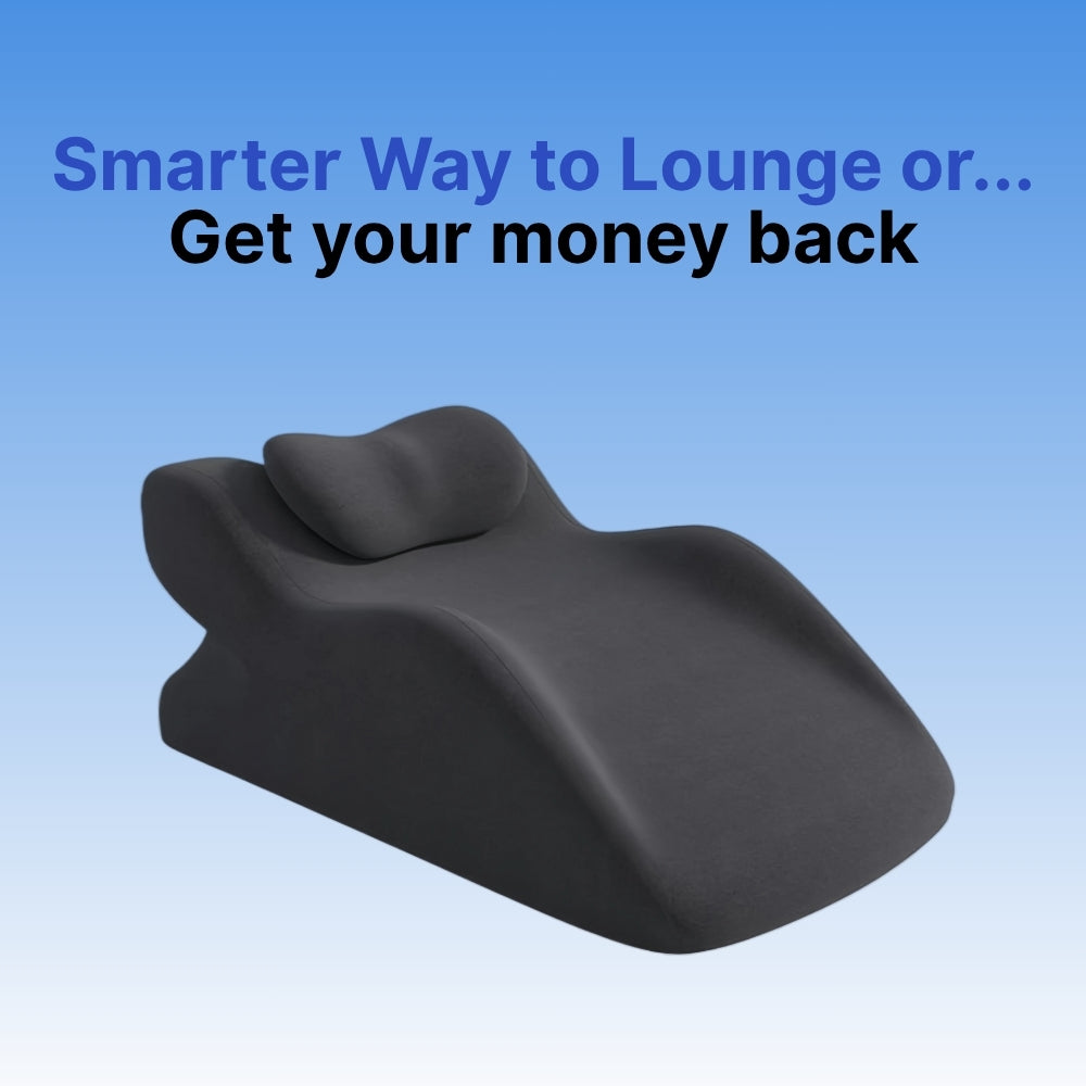 Byeche™ Ergonomic Face Down Pillow for Sleeping, Reading & Phone Use