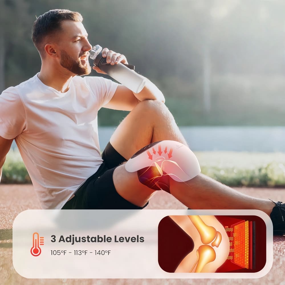 Byeache™ Heated Knee Massager for Arthritis Pain Relief
