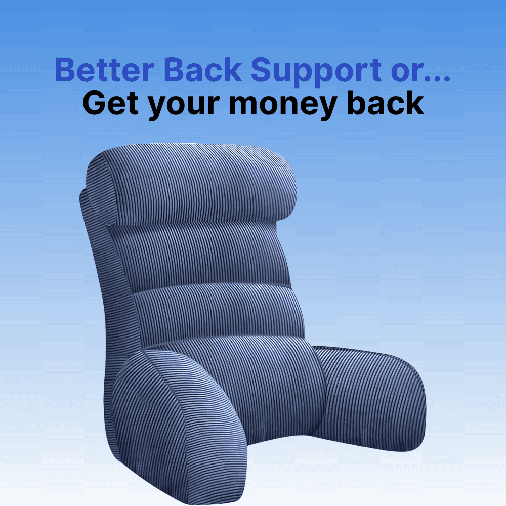Byeache™ Large Back Pillow for Bed Support