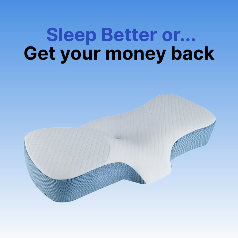 Byeache™ Memory Foam Neck Pain Relief Pillow