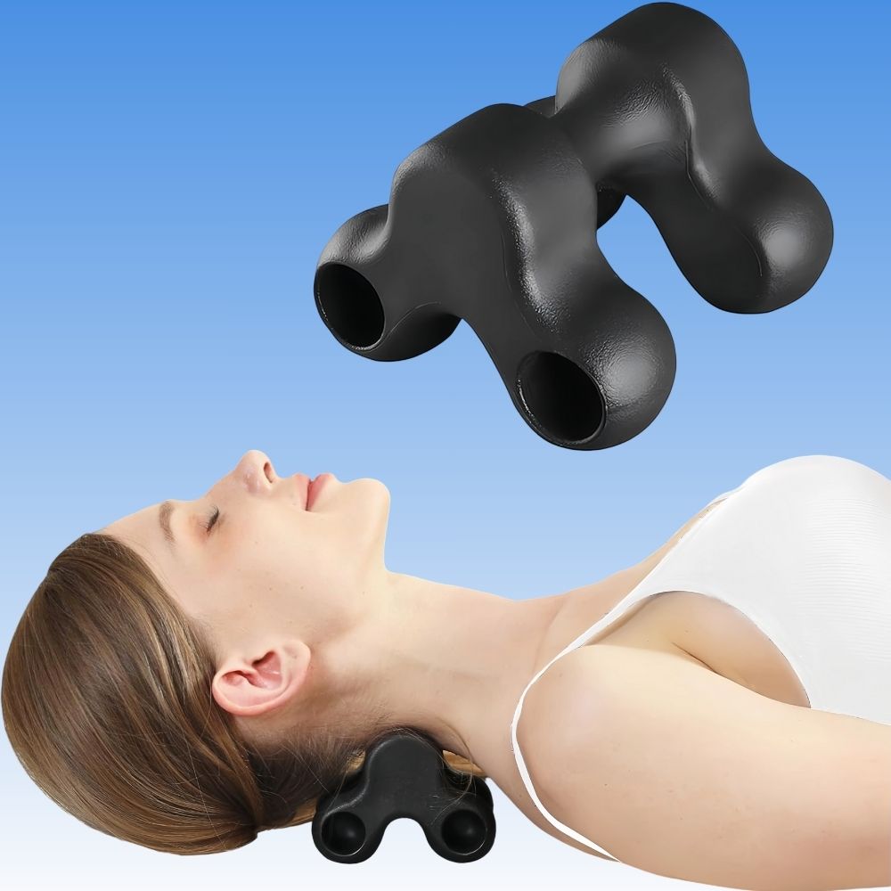 Byeache™ Occipital Release Neck & Back Massager – Manual Pressure Point Tool for Deep Tissue Pain Relief