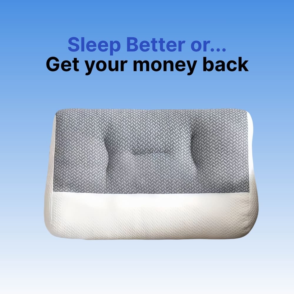 Byeache™ Orthopedic Cervical Pillow – Neck Support, Pain Relief & Snore Reduction for All Sleep Positions