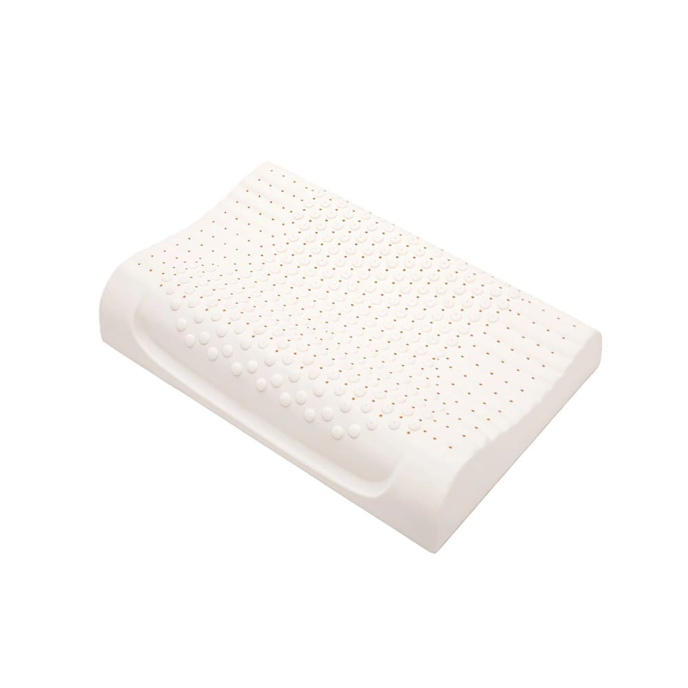 ByeAche™ Textured Natural Latex Pillow with Comfort-Enhancing Raised Dots