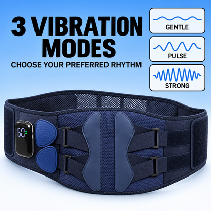 Byeache™ Heated Vibrating Lumbar Support Belt