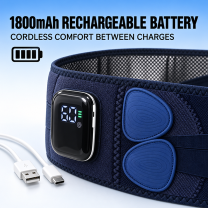 Byeache™ Heated Vibrating Lumbar Support Belt
