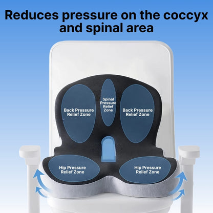 ByeAche™ All-in-One Orthopedic Seat & Back Cushion