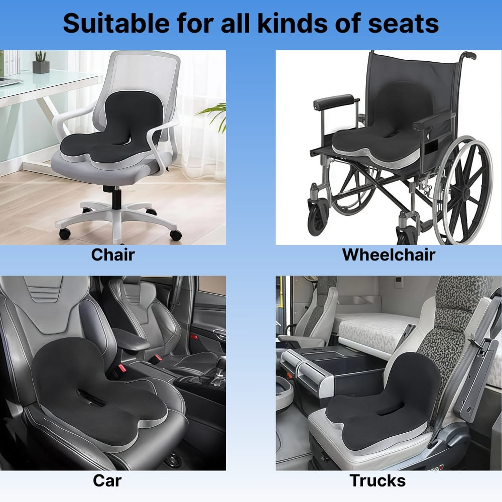 ByeAche™ All-in-One Orthopedic Seat & Back Cushion