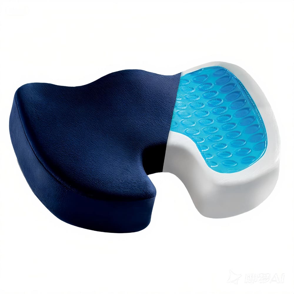 Byeache™ Cooling Gel Memory Foam Seat Cushion – X-Large