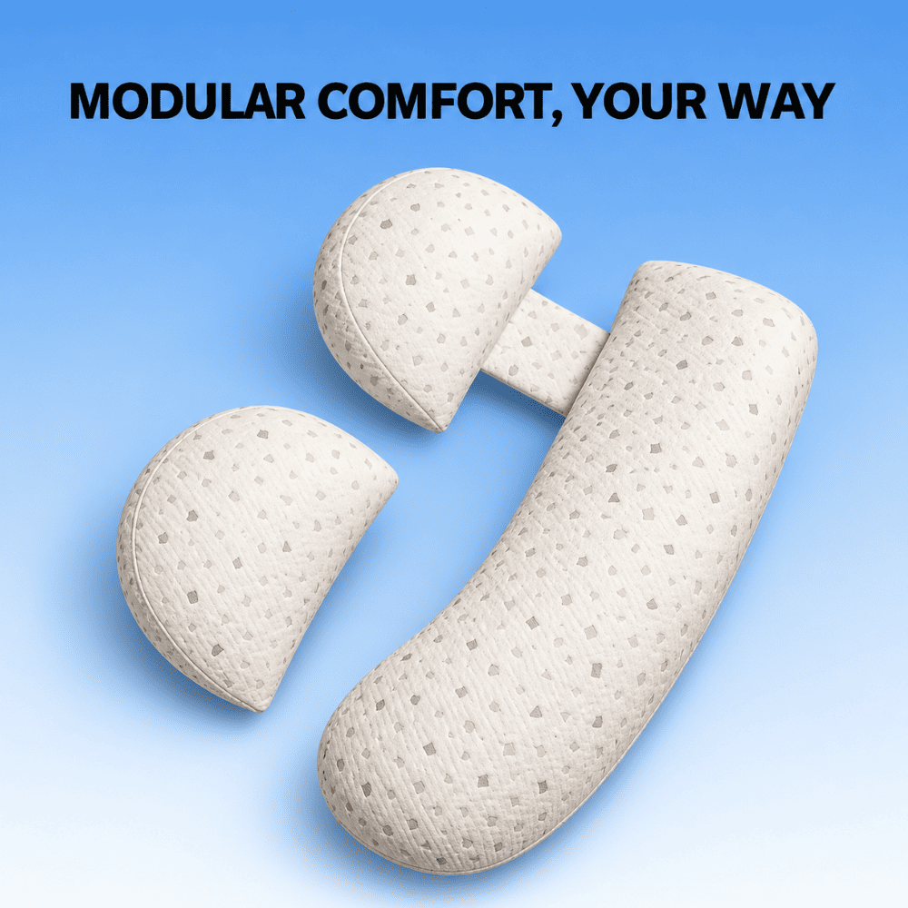 Byeche™ Maternity Full Body Support Pillow Bundle