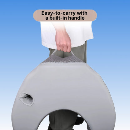 Byeache™ Ergonomic Gaming & Reading Lap Pillow with Armrests