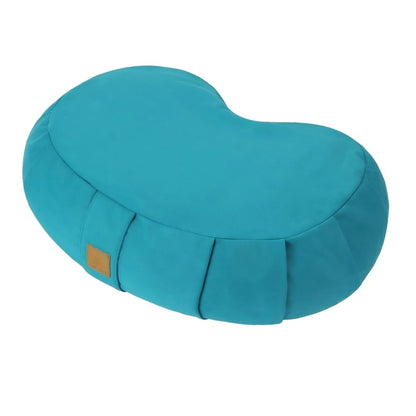 Byeache™ Ergonomic Crescent Meditation cushion(Buckwheat Filled)