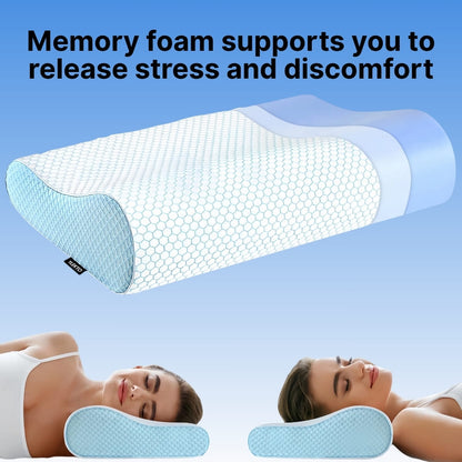 Byeache™ Cooling Memory Pillow