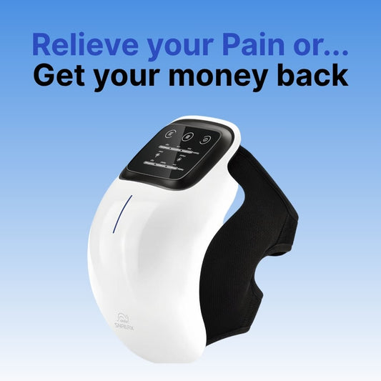 Byeache™ Cordless Smart Knee Massager with Heat & Red Light – Targeted Pain Relief for Aging Knees