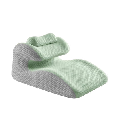Byeache™ Ergonomic Memory Foam Wedge Pillow for Back & Leg Support