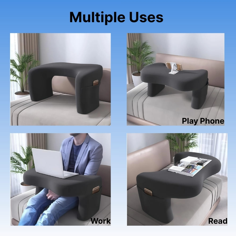 Byeache™ Ergonomic Memory Foam Lap Desk for Gaming & Reading