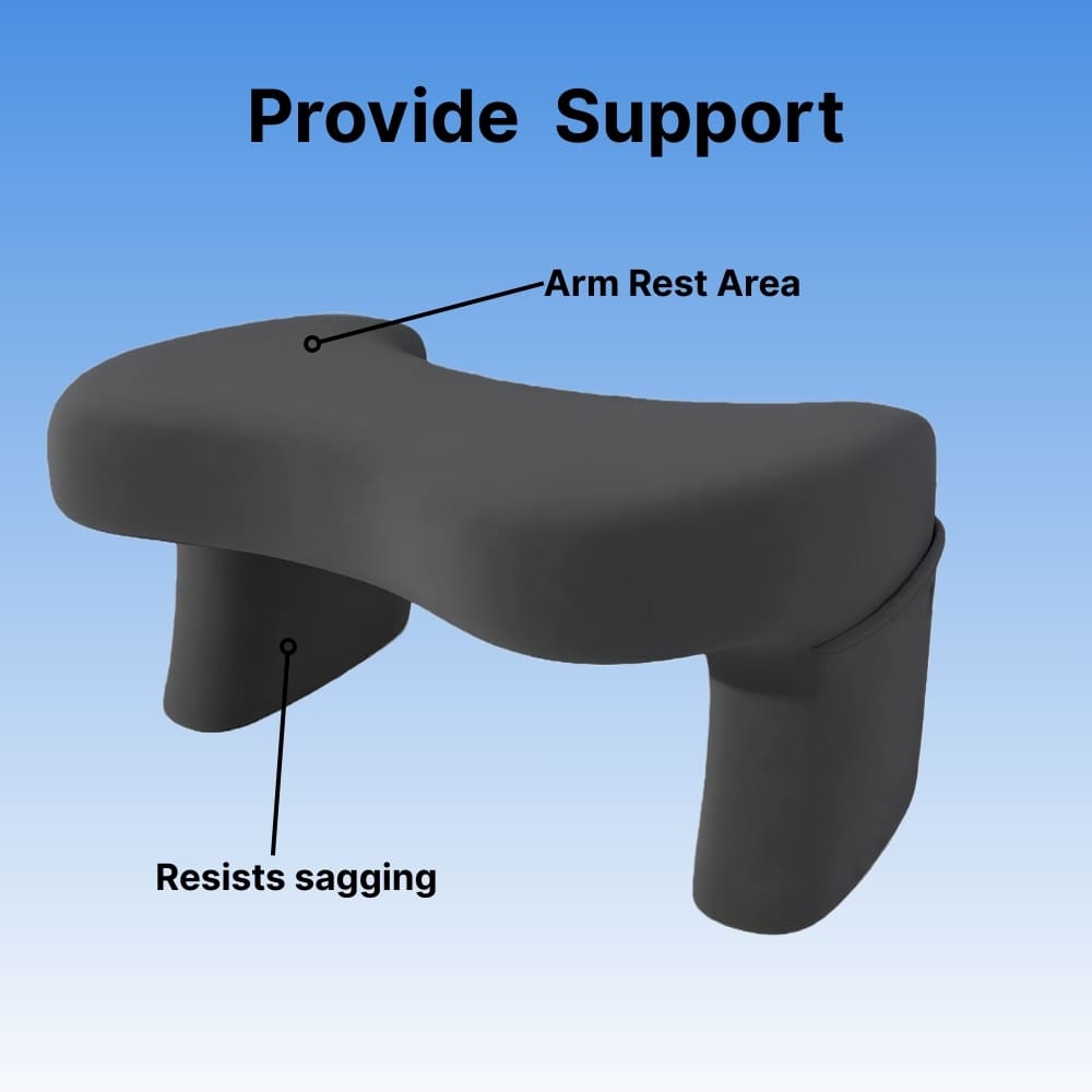 Byeache™ Ergonomic Memory Foam Lap Desk for Gaming & Reading