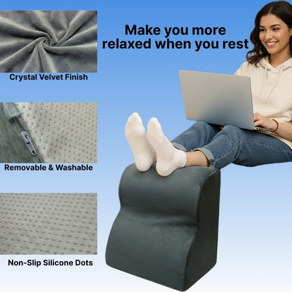 Byeache™ Ergonomic Under Desk Foot Rest with Heel Support