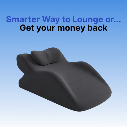 Byeche™ Ergonomic Face Down Pillow for Sleeping, Reading & Phone Use