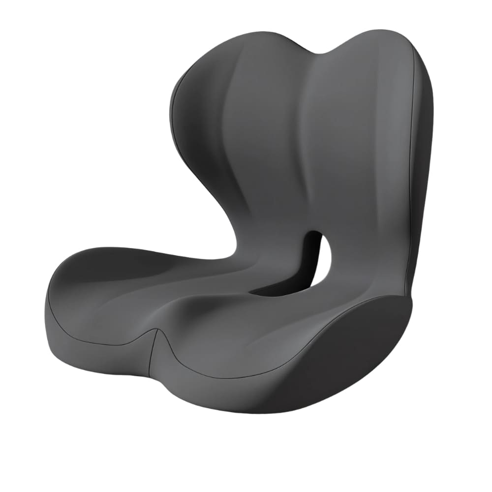 Byeache™ High-Back All-in-One Orthopedic Seat Cushion (Full Spine Support)