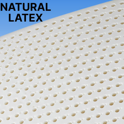 ByeAche natural latex seat cushion close-up of natural latex texture