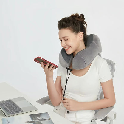 Byeache™ Memory Foam Travel Pillow for neck pain