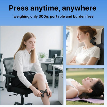Byeache™ Occipital Release Neck & Back Massager – Manual Pressure Point Tool for Deep Tissue Pain Relief
