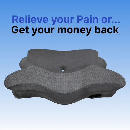 Byeache™ Smart Sleep Memory Foam Massage Pillow with Soothing Heat