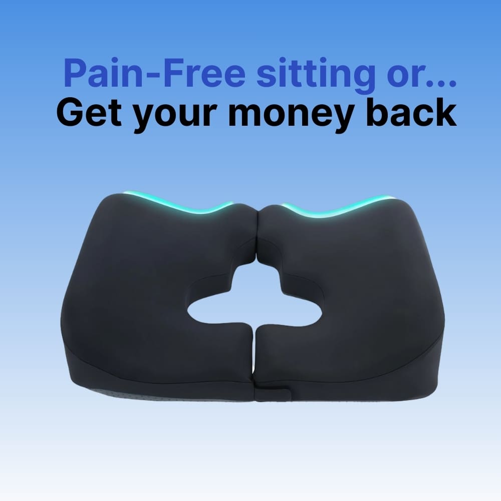 Byeache™ Split Design Memory Foam Cushion