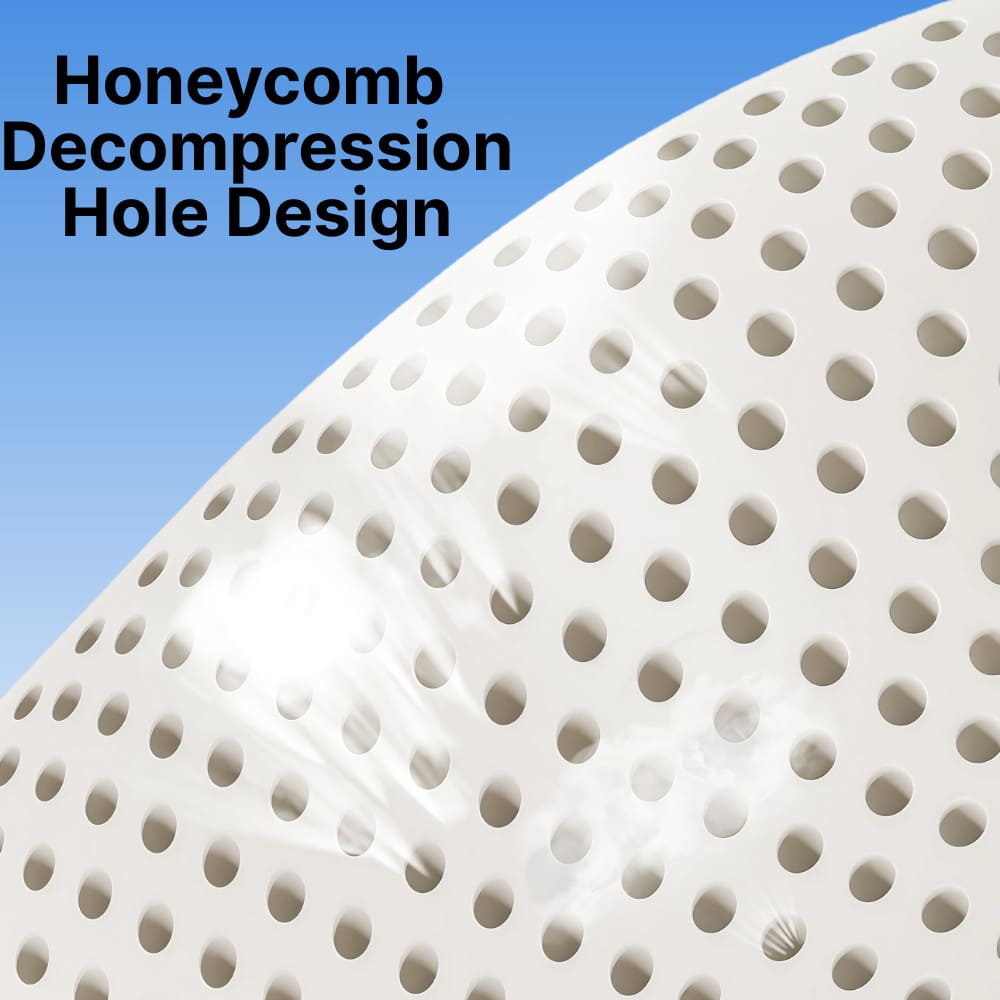 ByeAche™ Ultra-Slim Natural Latex Neck Pillow – Soft, Supportive & Resilient