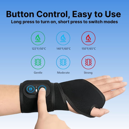 Byeache™ Wireless Hand & Wrist Heat Wrap for Pain Relief