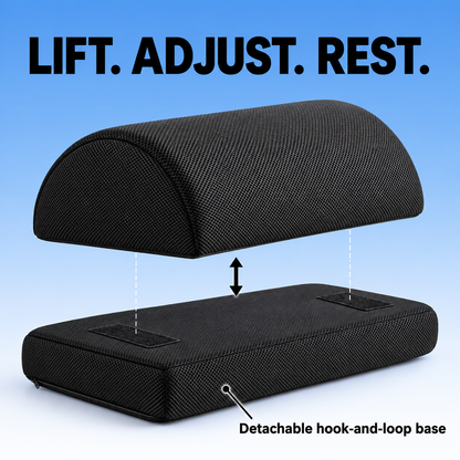 Byeache™ Adjustable Foam Footrest