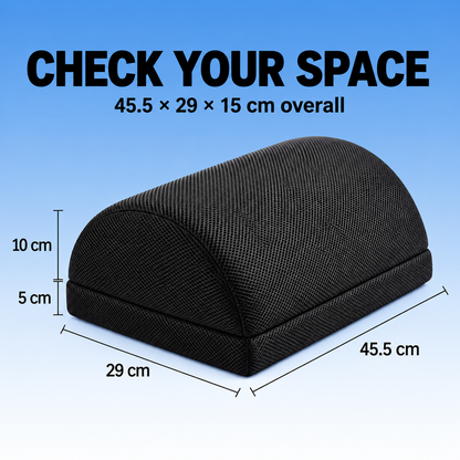 Byeache™ Adjustable Foam Footrest