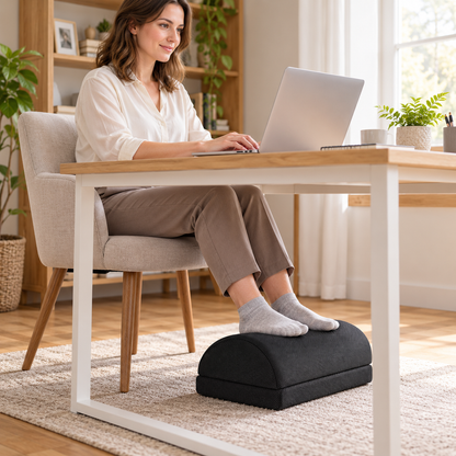 Byeache™ Adjustable Foam Footrest