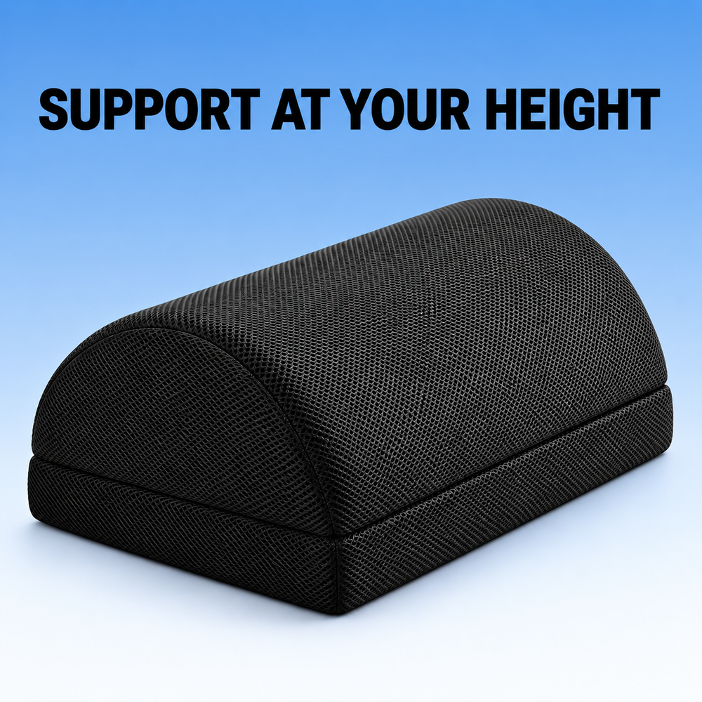 Byeache™ Adjustable Foam Footrest