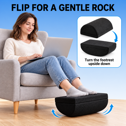 Byeache™ Adjustable Foam Footrest