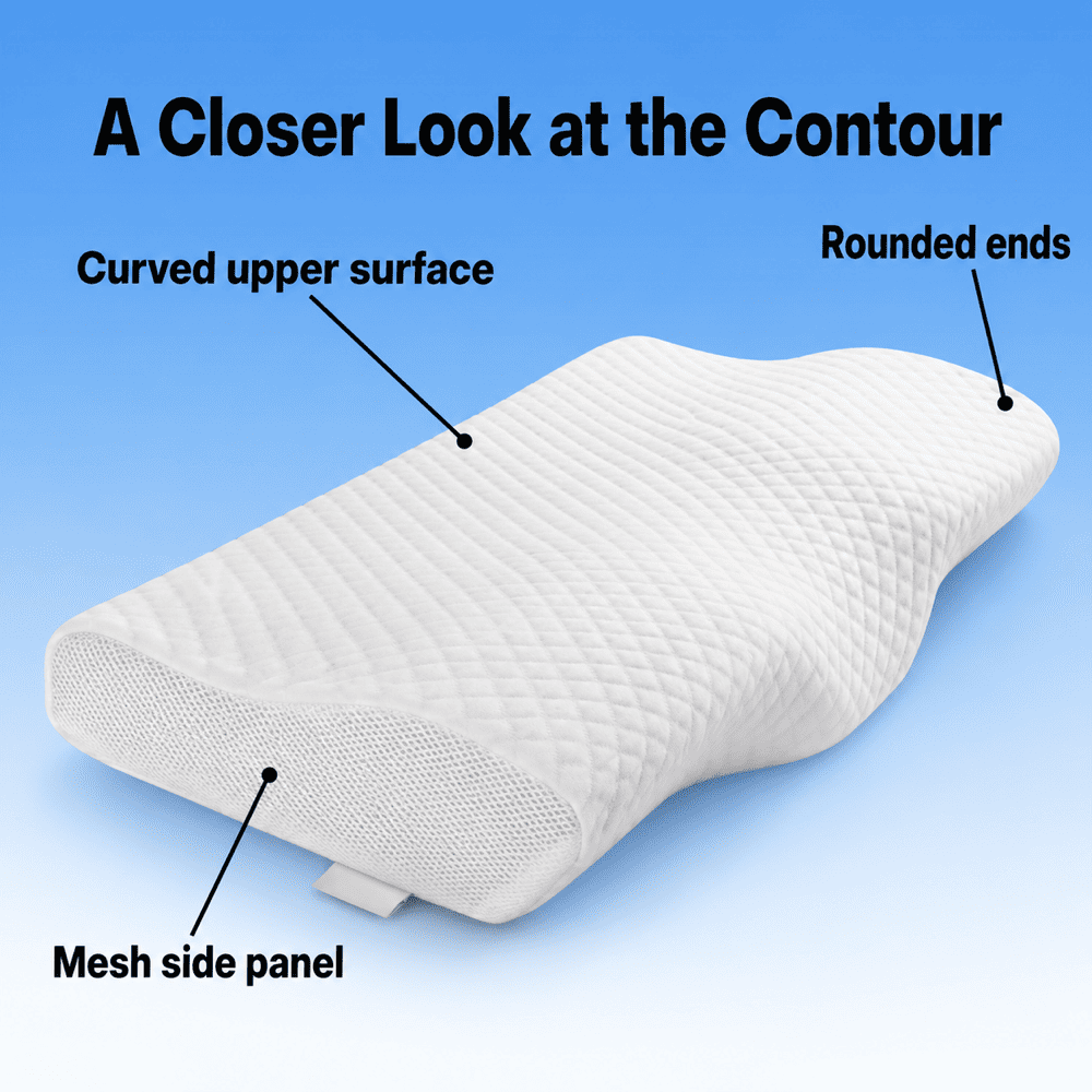 Byeache™ Orthopedic Pillow for Neck Pain Relief