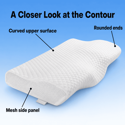 Byeache™ Orthopedic Pillow for Neck Pain Relief