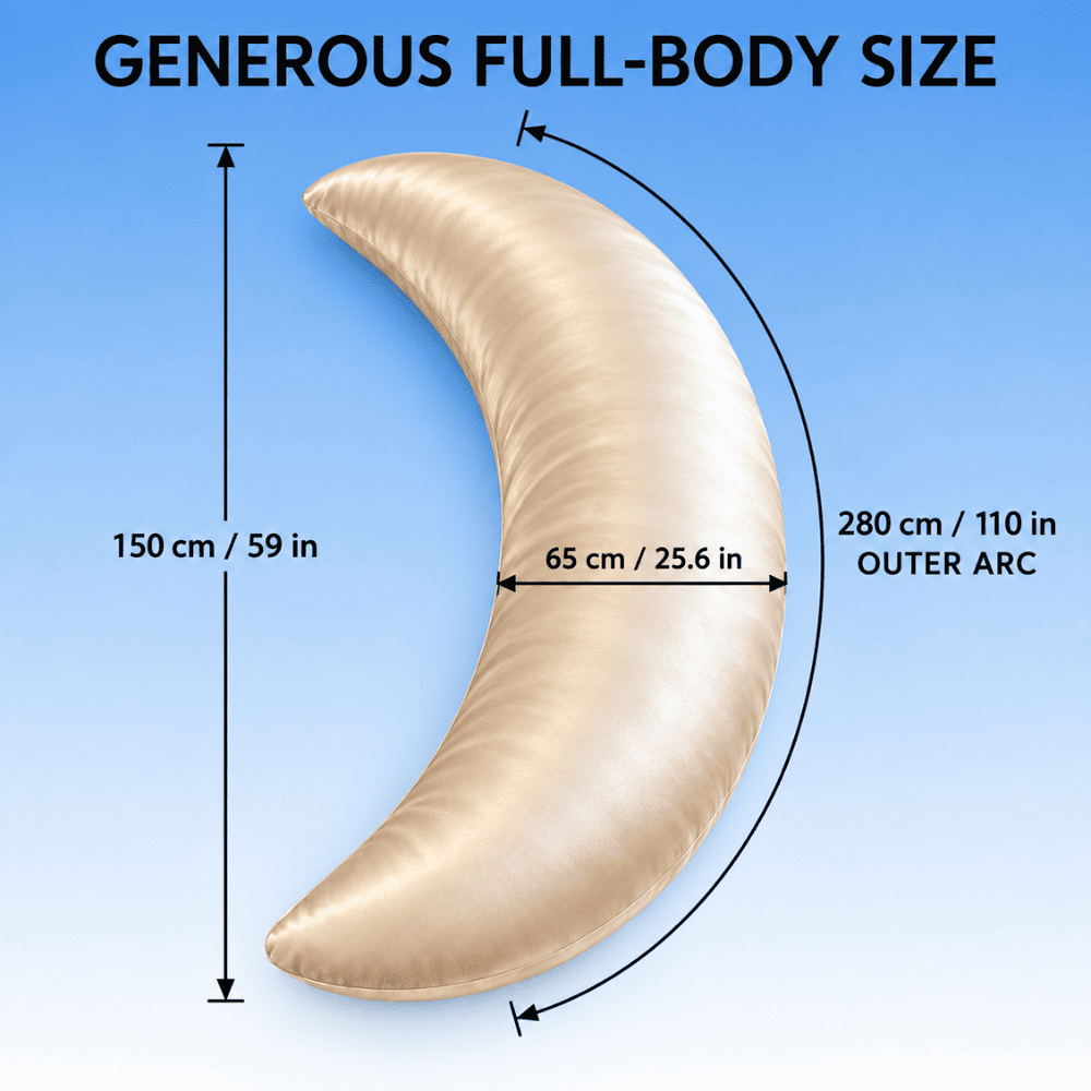 Byeache™ Cescent Pregnancy Pillow