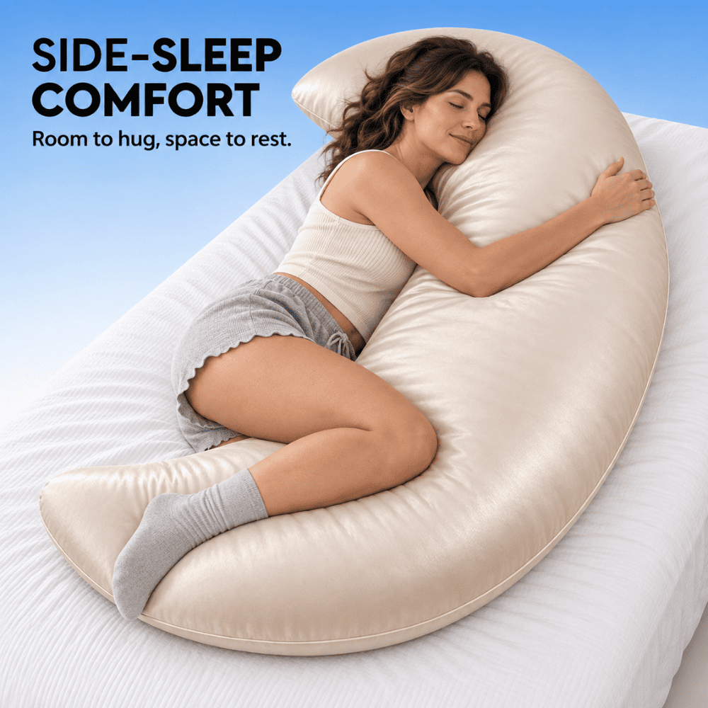 Byeache™ Cescent Pregnancy Pillow