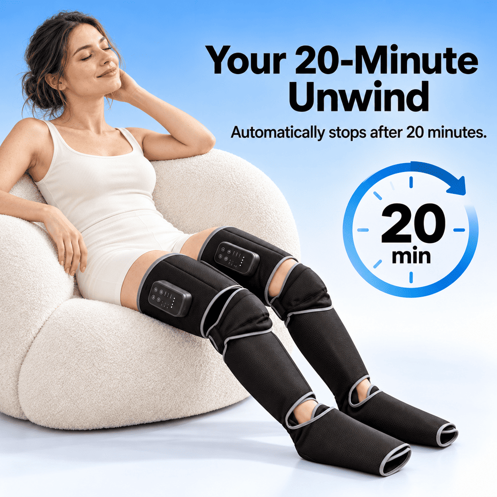 Byeache™ Full-Leg Air Compression Massager with Heat