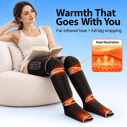 Byeache™ Full-Leg Air Compression Massager with Heat