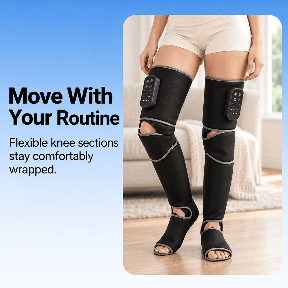 Byeache™ Full-Leg Air Compression Massager with Heat