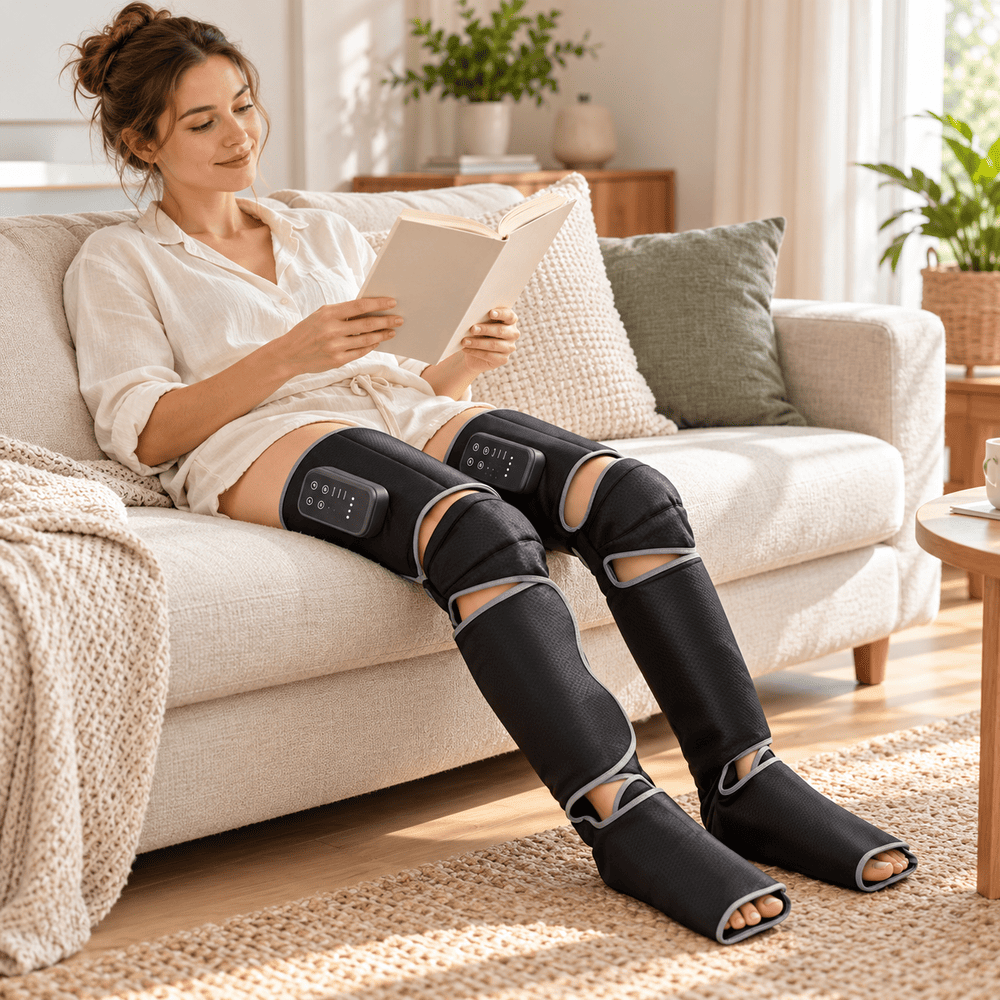 Byeache™ Full-Leg Air Compression Massager with Heat