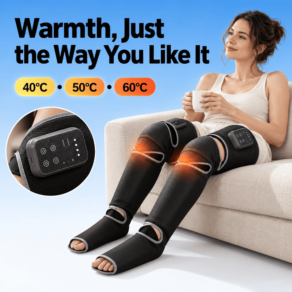 Byeache™ Full-Leg Air Compression Massager with Heat