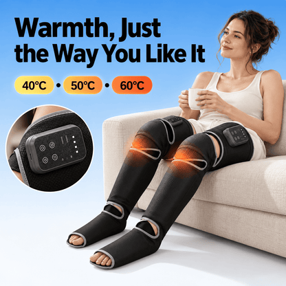 Byeache™ Full-Leg Air Compression Massager with Heat