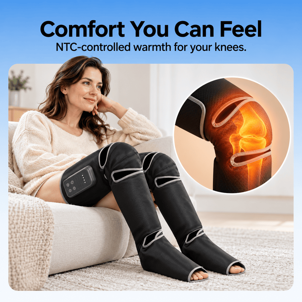 Byeache™ Full-Leg Air Compression Massager with Heat